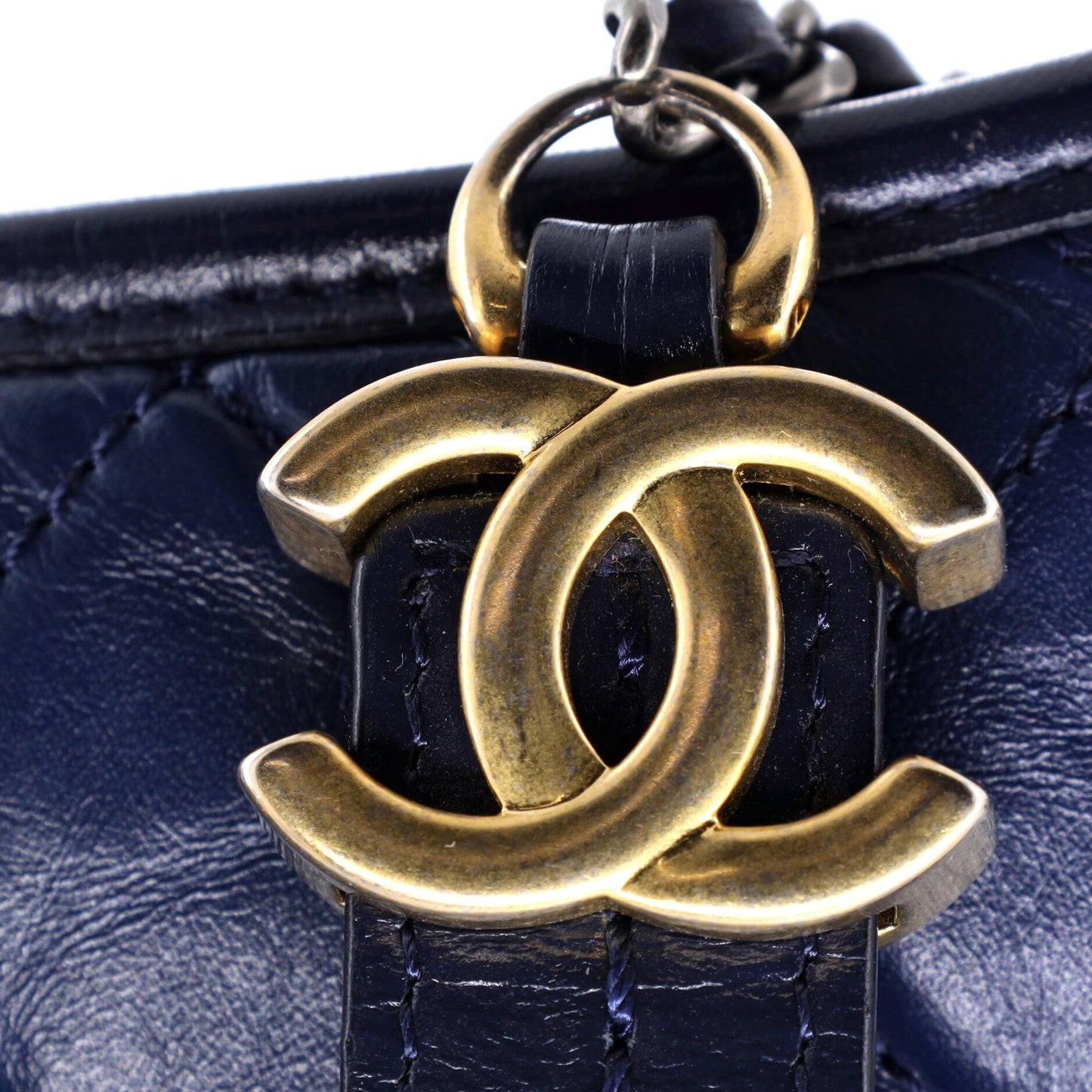 Gabrielle Hobo Quilted Aged Calfskin Medium