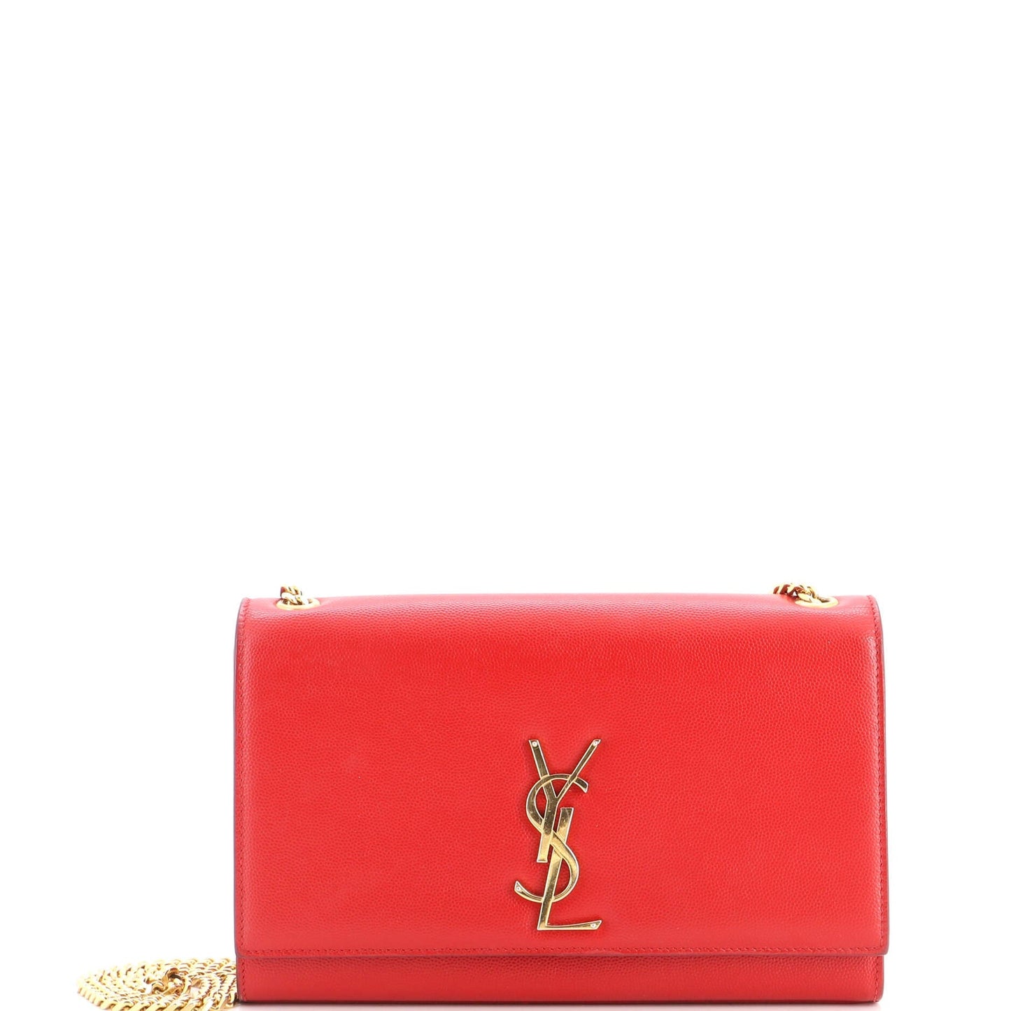 Classic Monogram Crossbody Bag Grainy Leather Medium