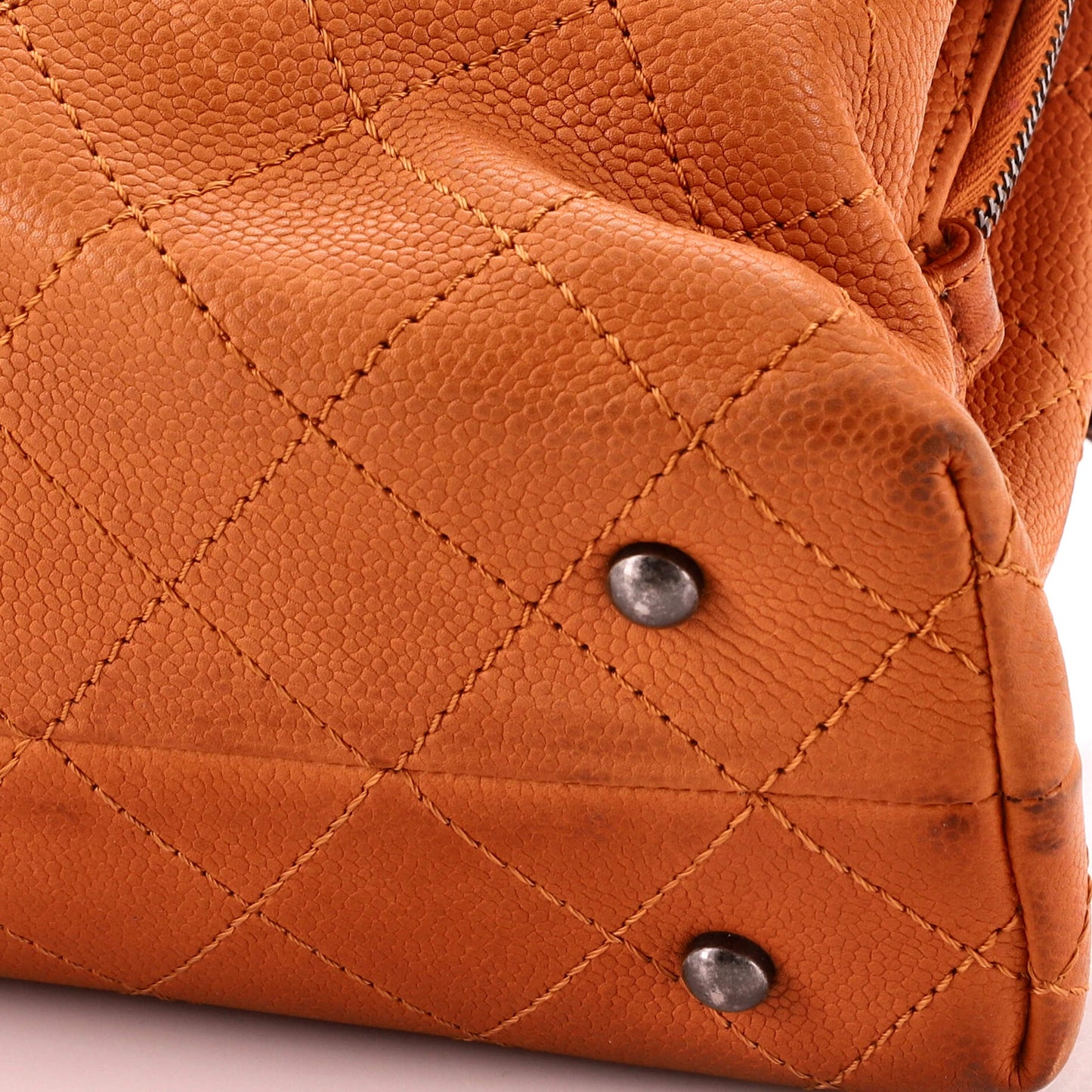 Urban Shopping Tote Quilted Caviar Small