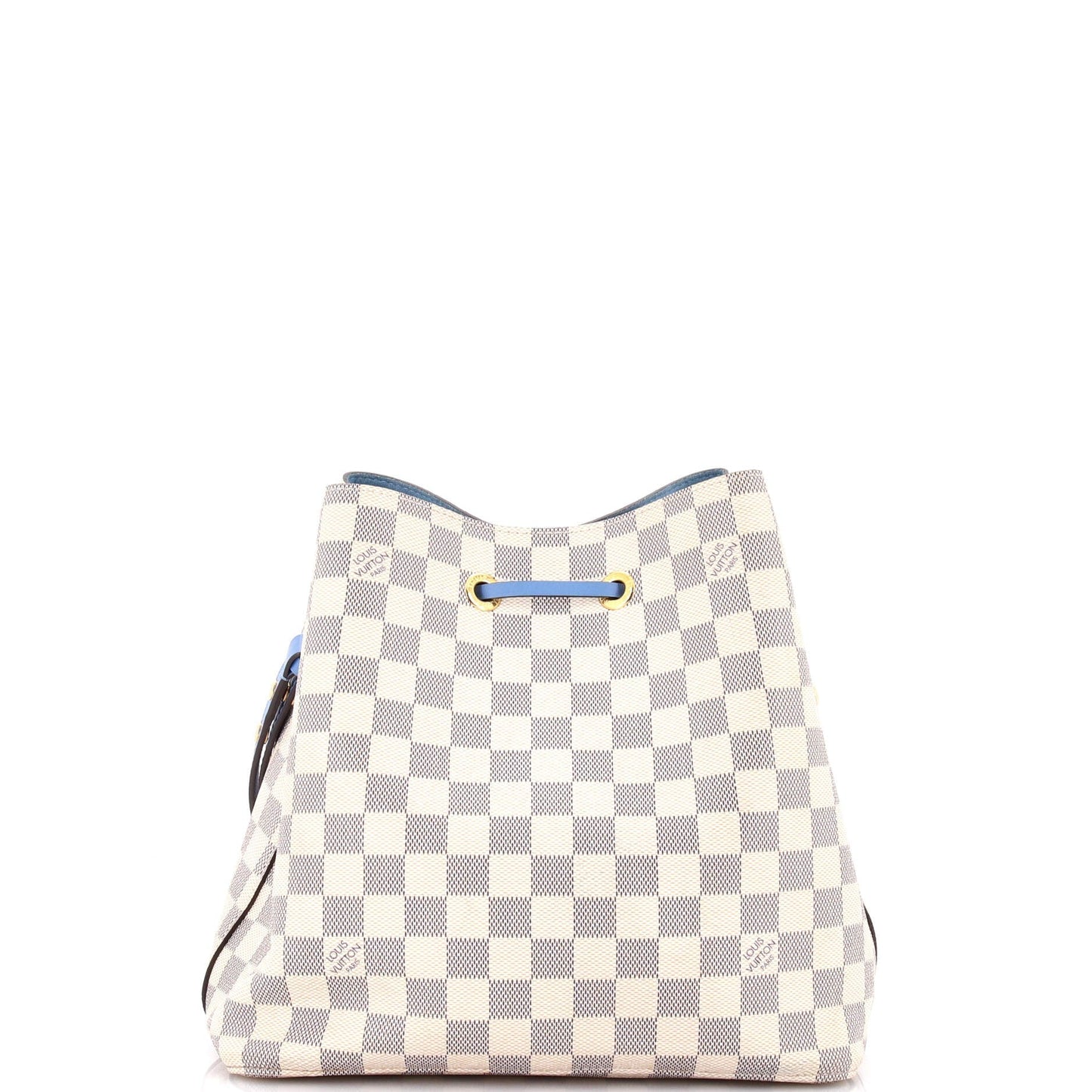 NeoNoe Handbag Damier with Leather MM