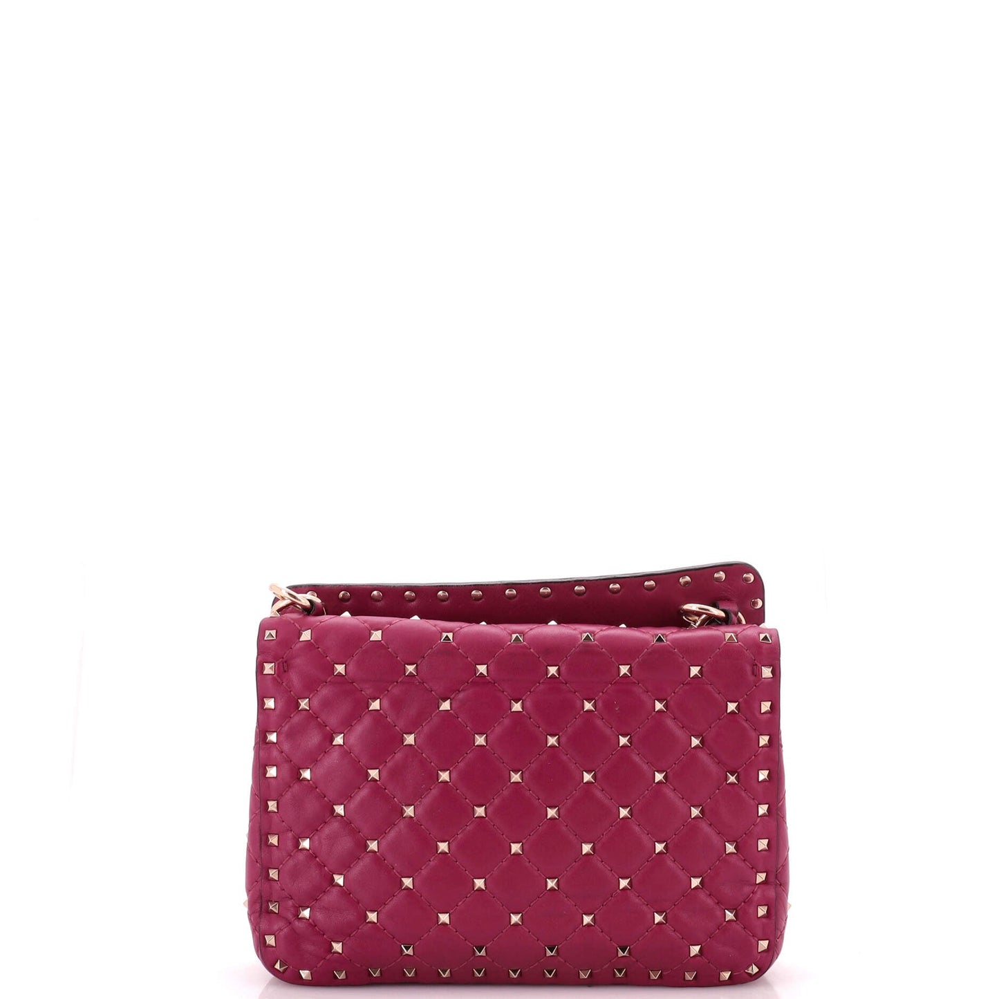 Rockstud Spike Flap Bag Quilted Leather Medium