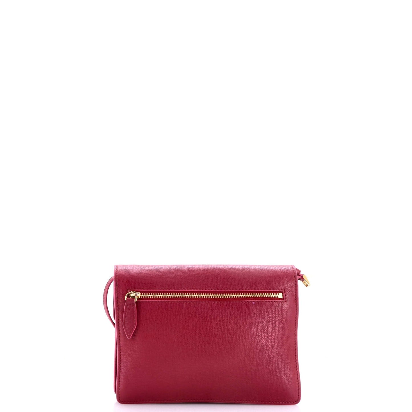 Macken Crossbody Bag Leather and House Check Canvas Small
