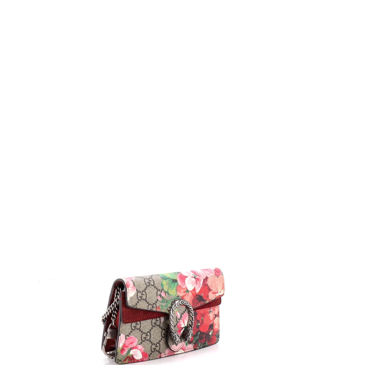 Dionysus Bag Blooms Print GG Coated Canvas Super Mini