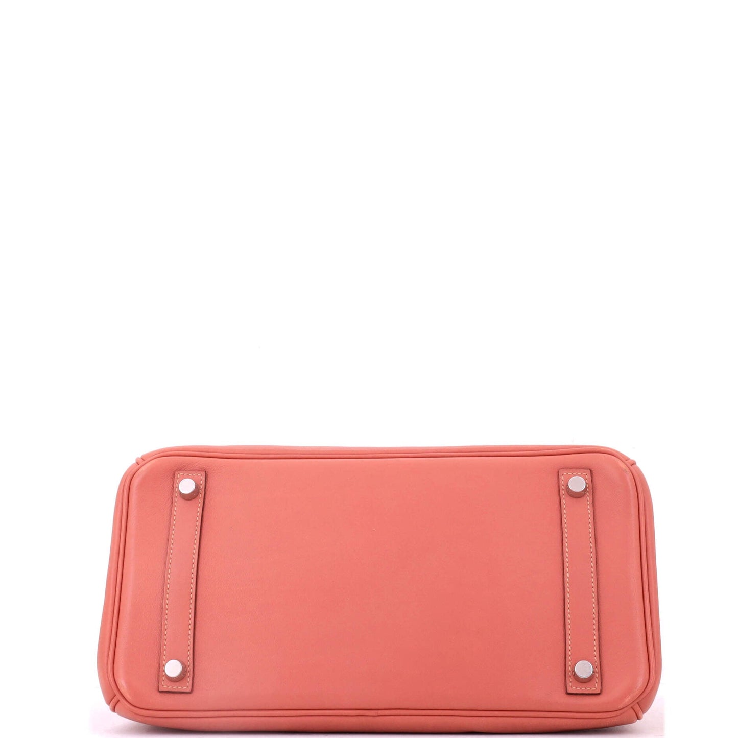 Birkin Handbag Blush Swift with Palladium Hardware 30