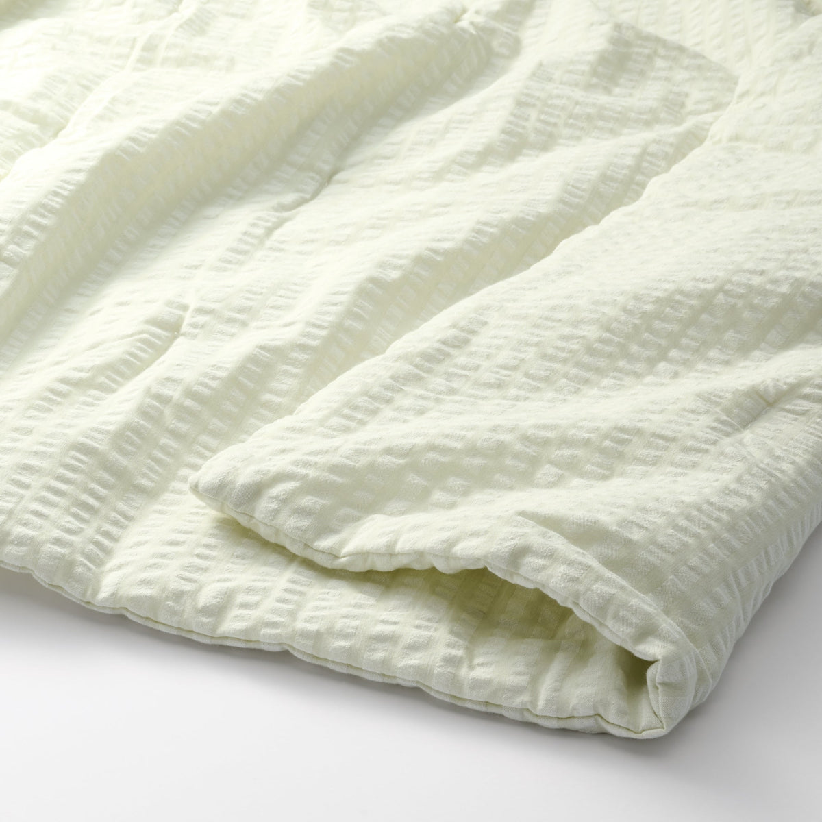 Cotton Seersucker Thin Duvet - Single