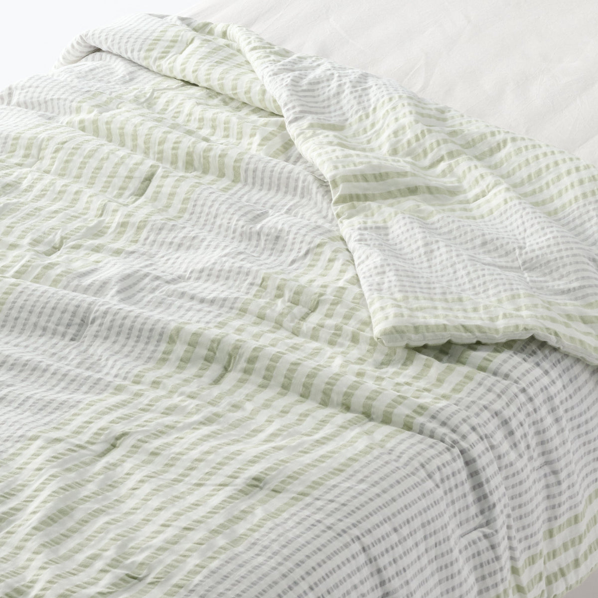 Cotton Seersucker Thin Duvet - Single