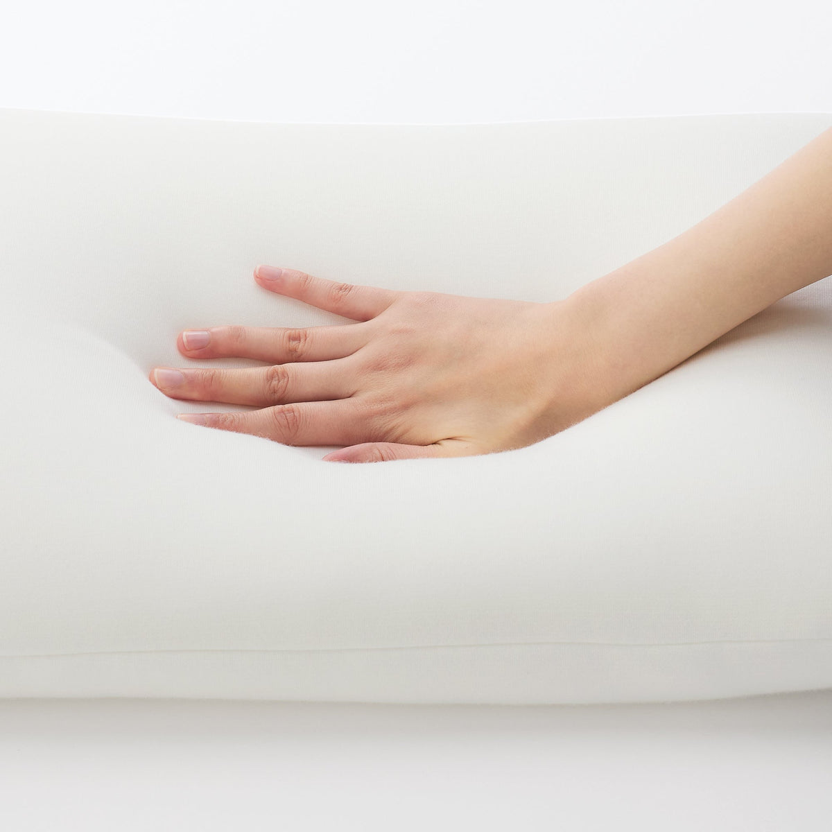 Washable Cover Plump Low Pillow (W15.7 x L23.6")