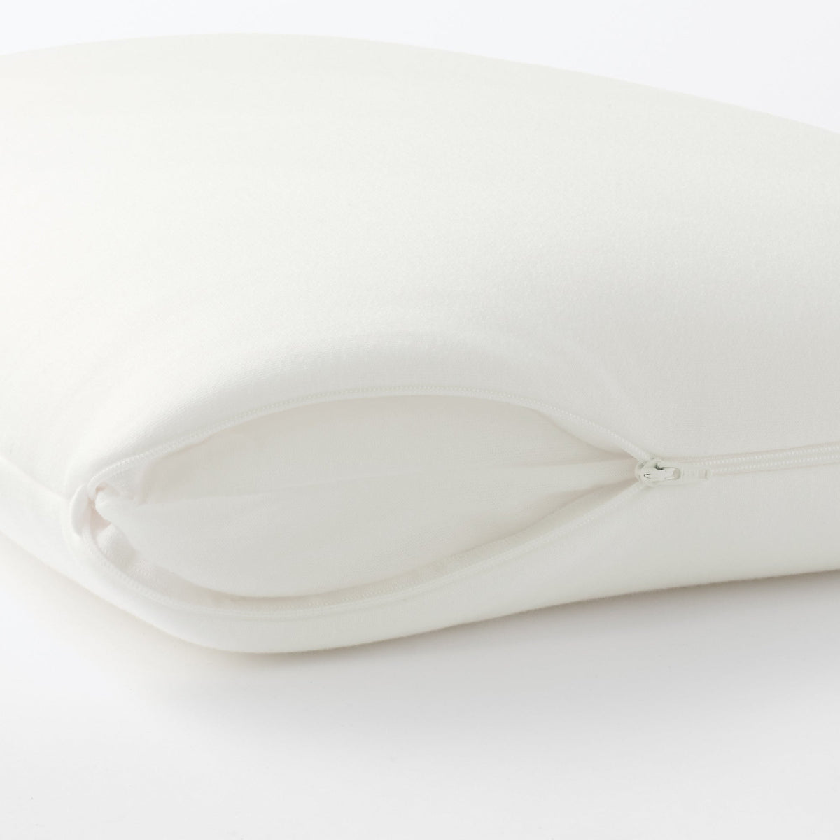Washable Cover Plump Low Pillow (W15.7 x L23.6")