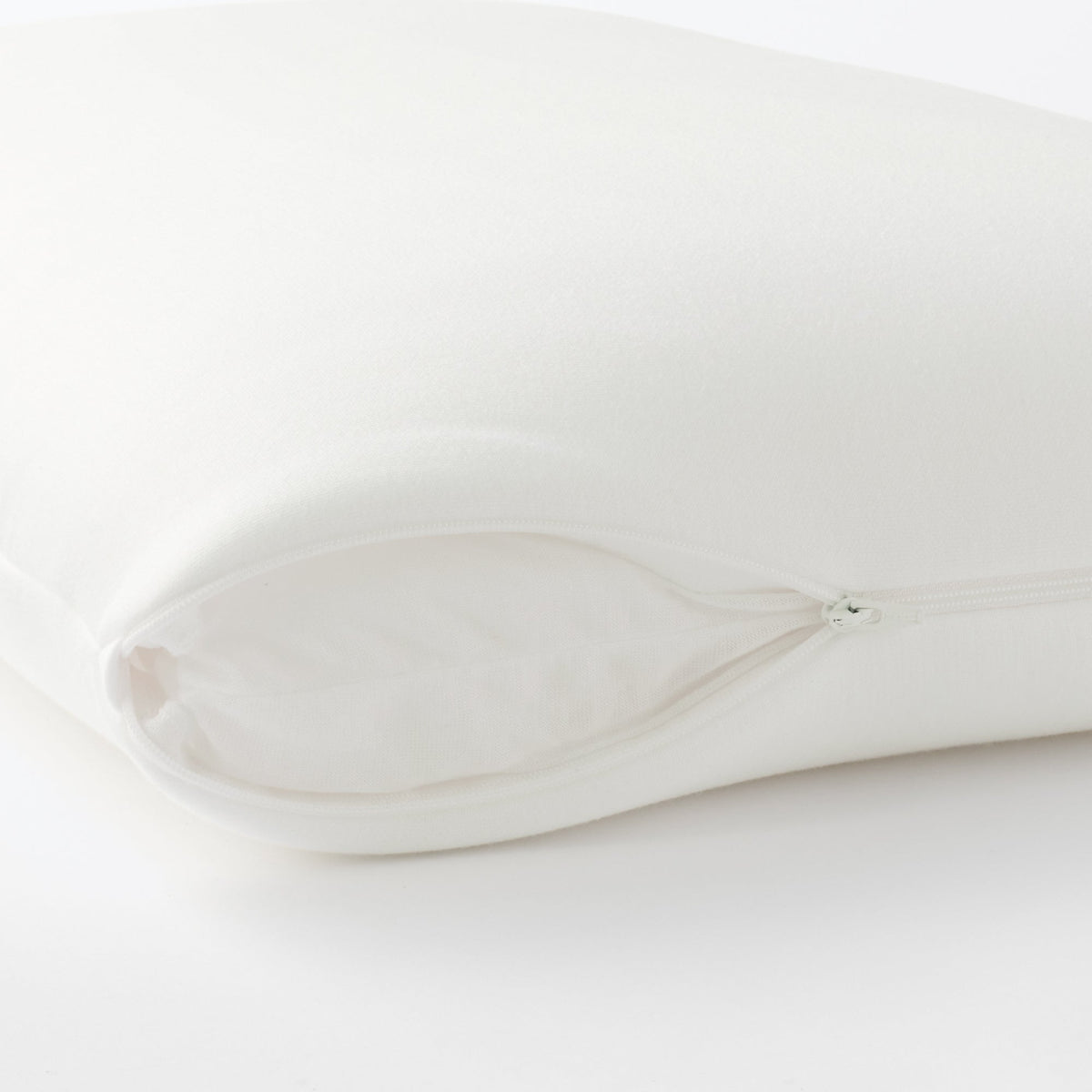 Washable Cover Plump Low Pillow (W16.5 x L26.4")