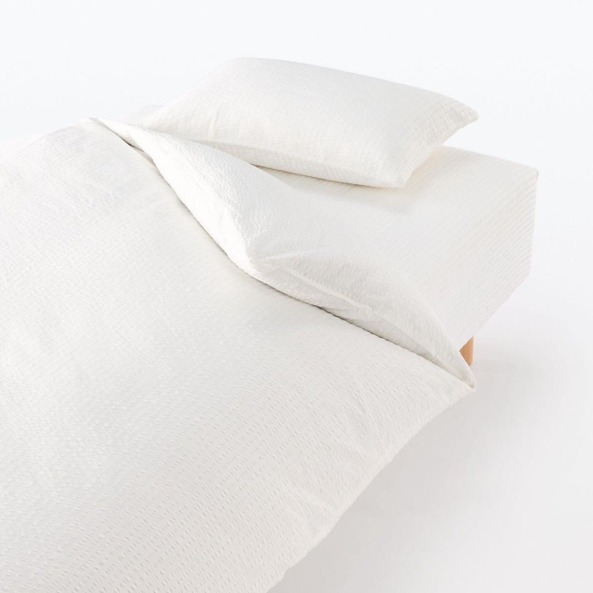 Cotton Seersucker Duvet Cover