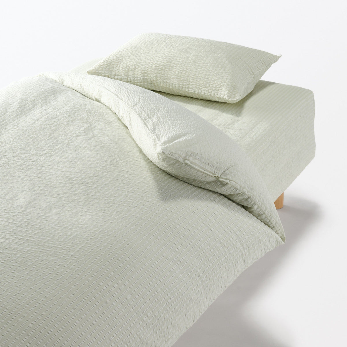 Cotton Seersucker Duvet Cover