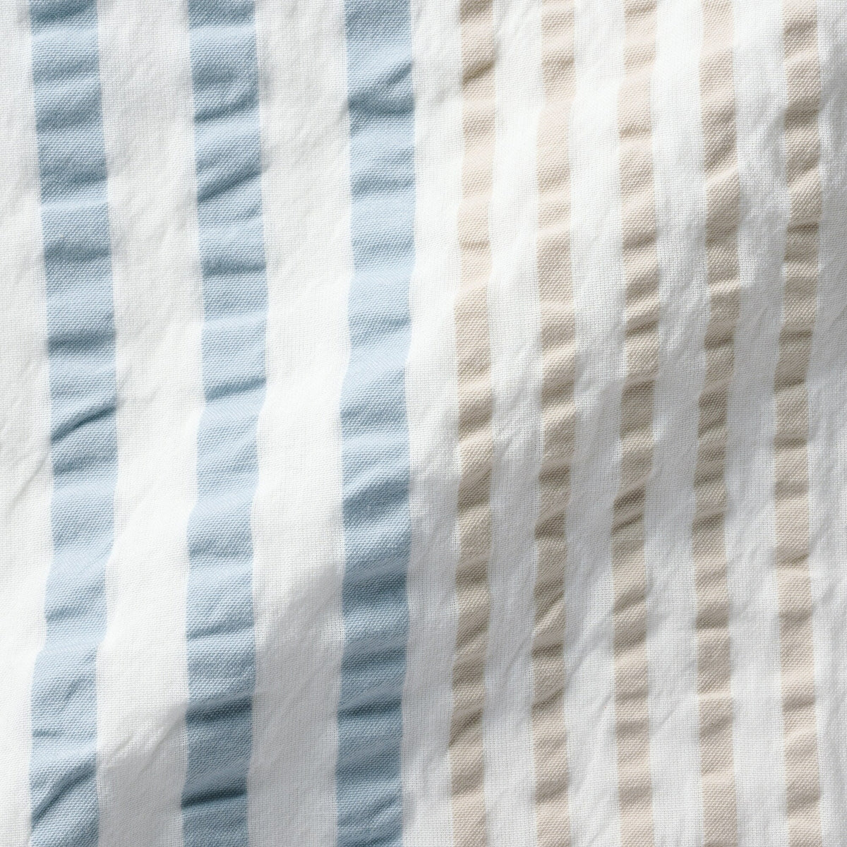Cotton Seersucker Duvet Cover