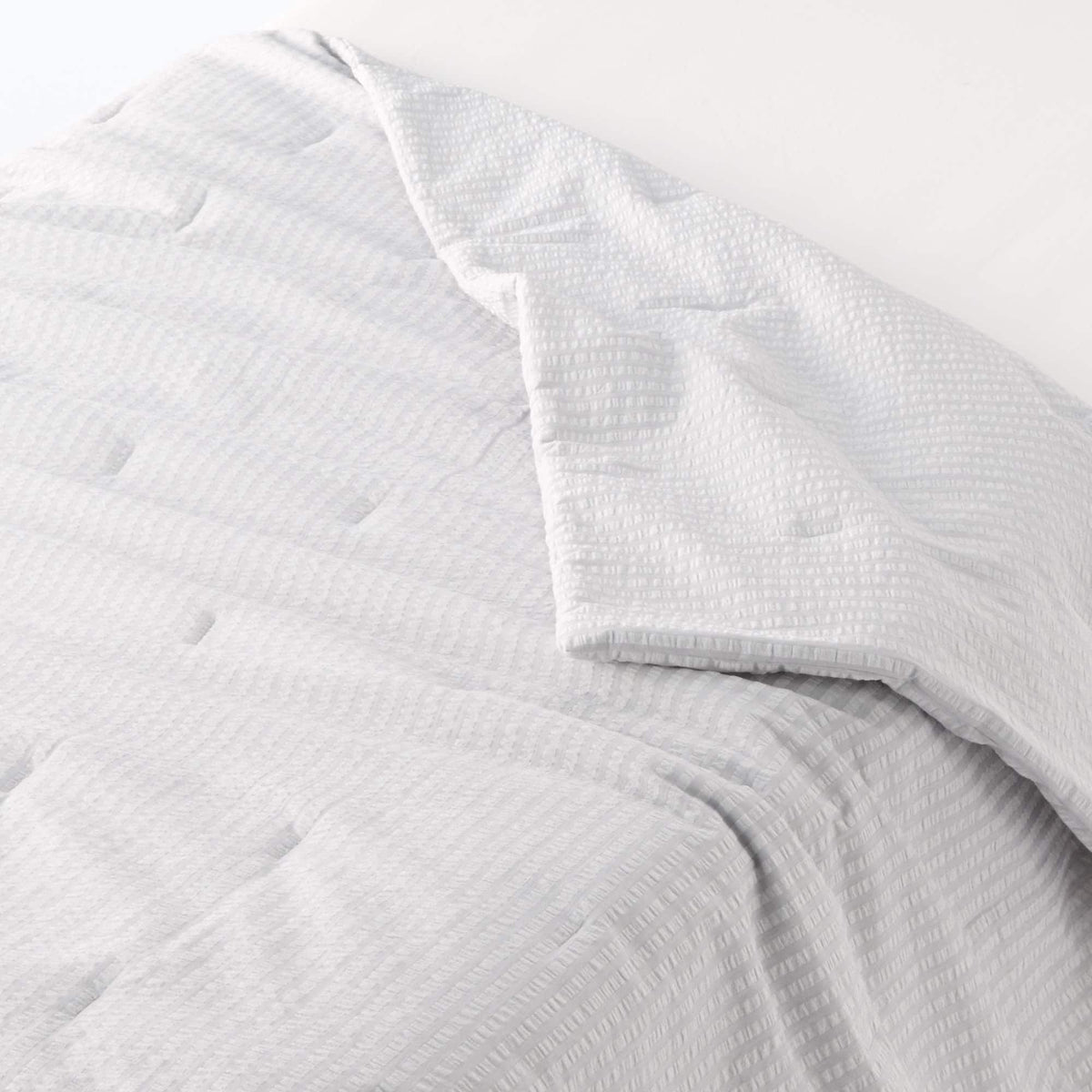 Cotton Seersucker Tunt Dubbeltäcke - Dubbel