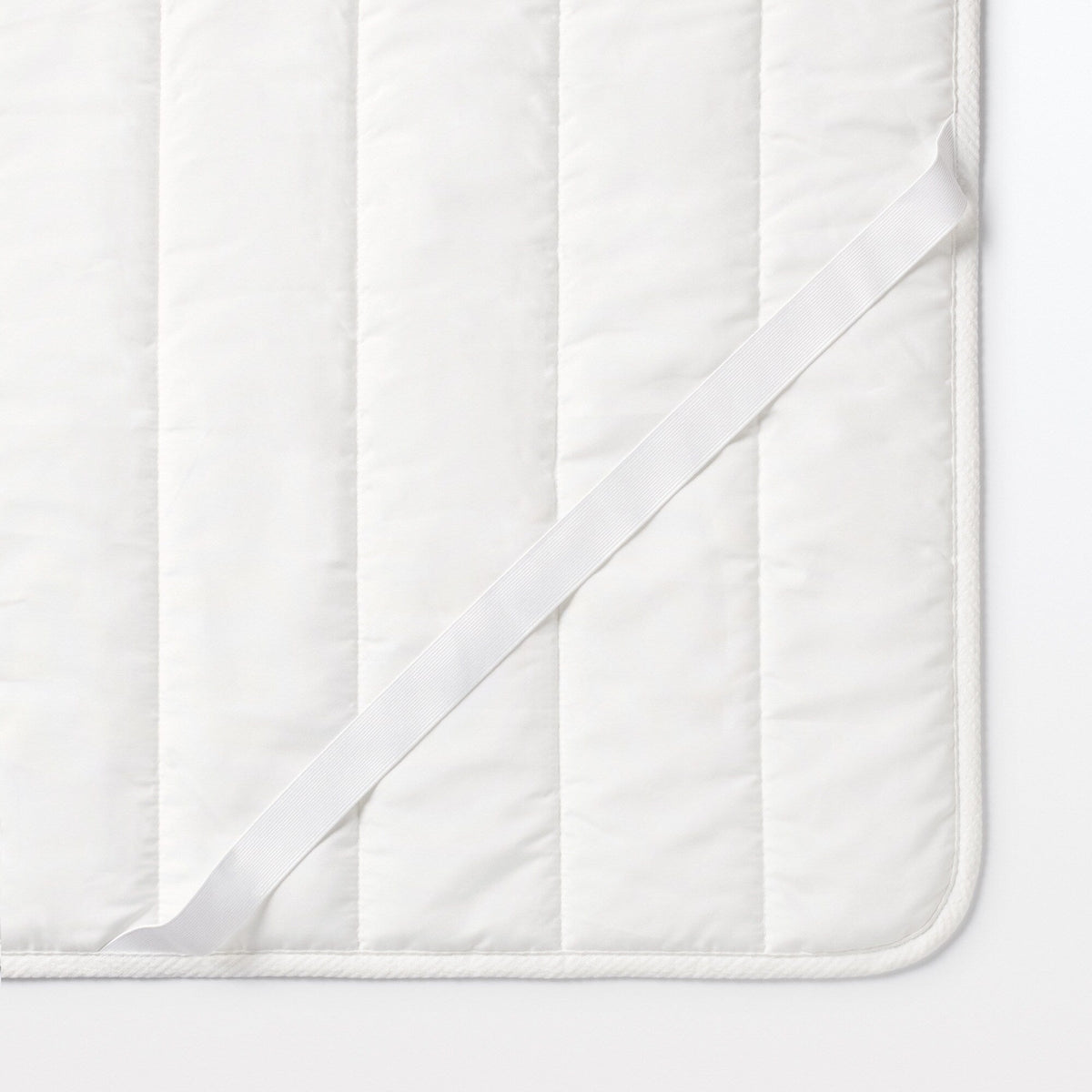 Cotton Seersucker Quilted Pad - Double