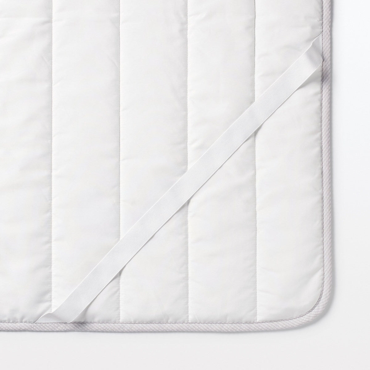 Cotton Seersucker Quilted Pad - Double