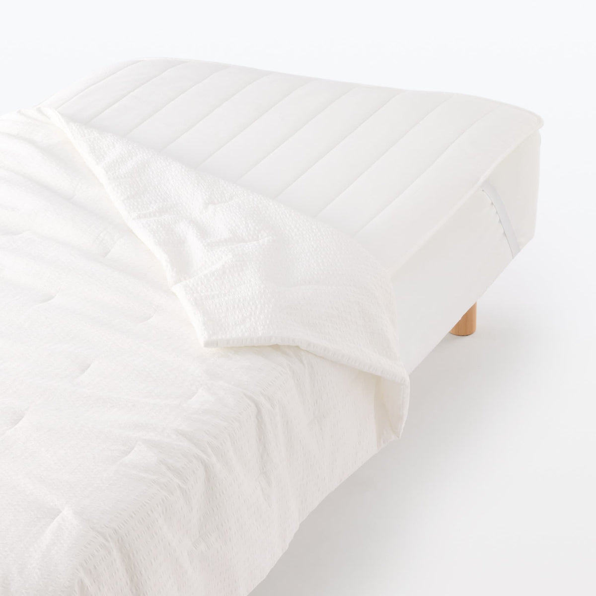 Cotton Seersucker Thin Duvet - Queen