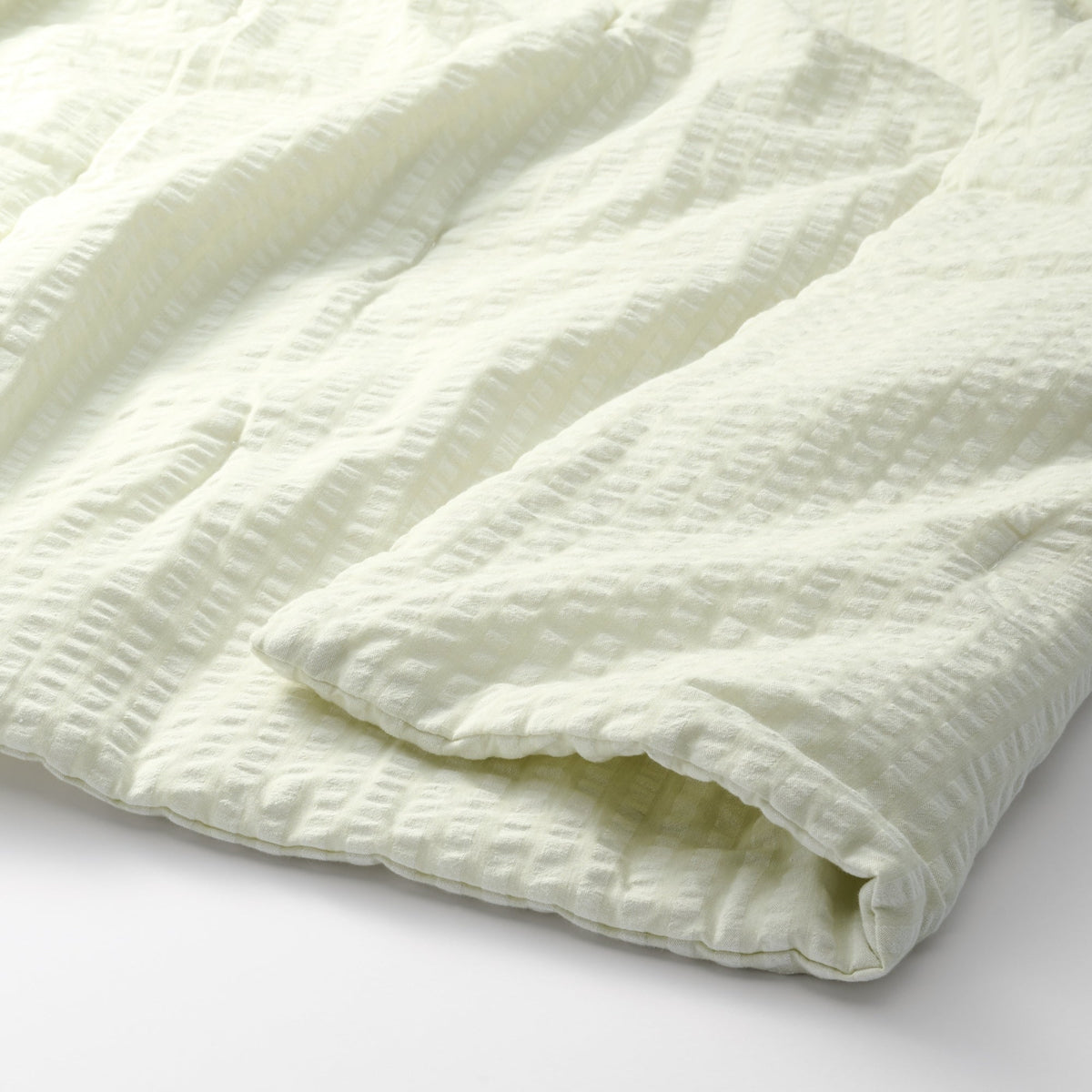 Cotton Seersucker Thin Duvet - Queen