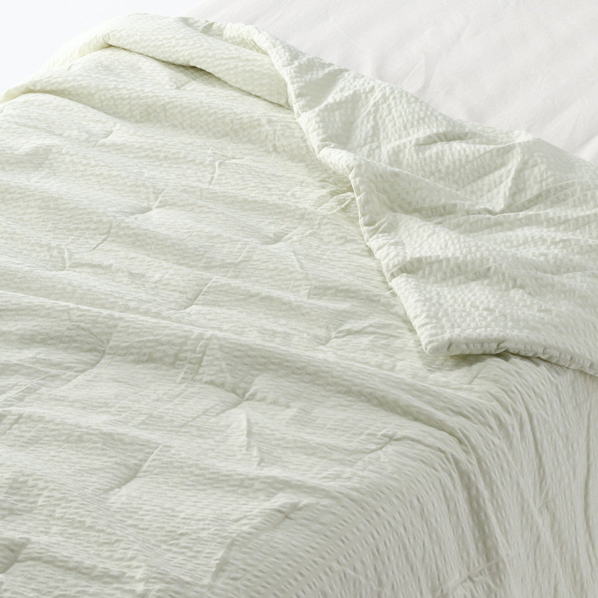 Cotton Seersucker Thin Duvet - Queen