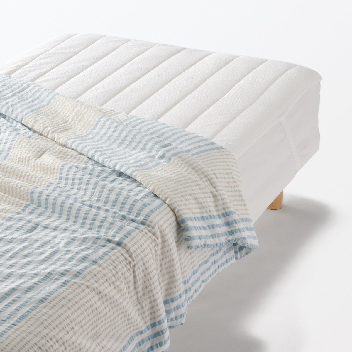 Cotton Seersucker Thin Duvet - Queen