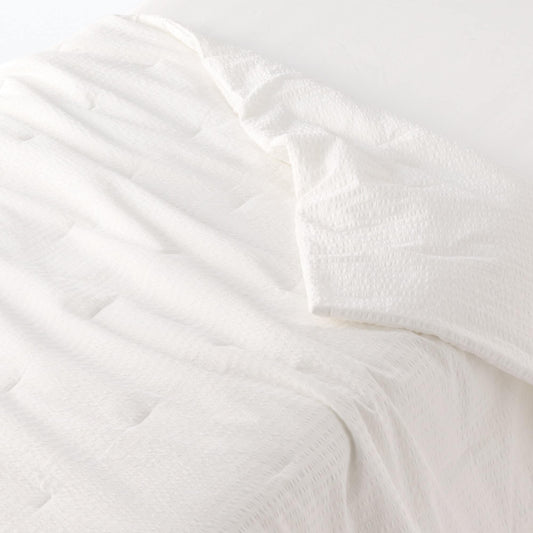 Cotton Seersucker Thin Duvet - King