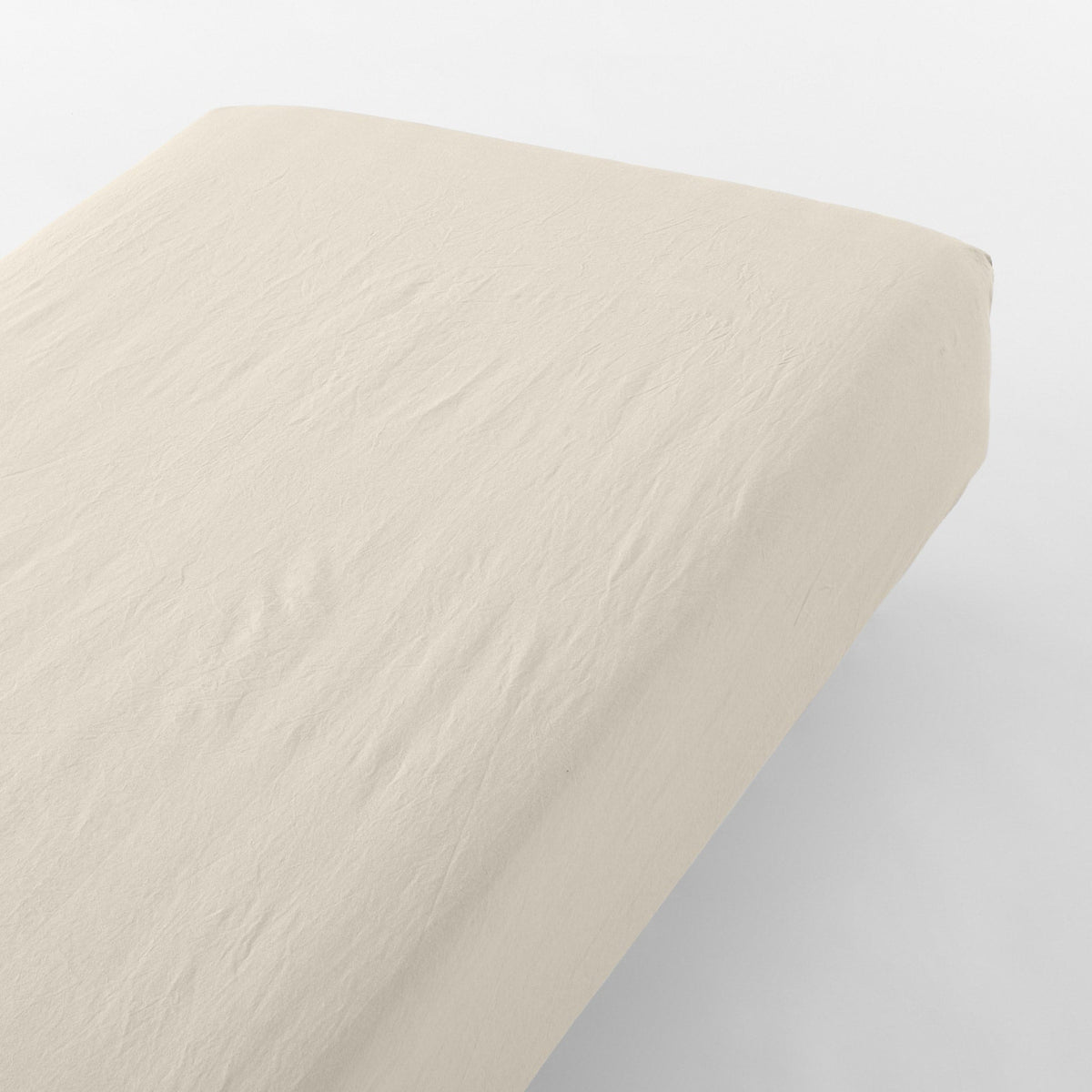 Washed Cotton Fitted Sheet