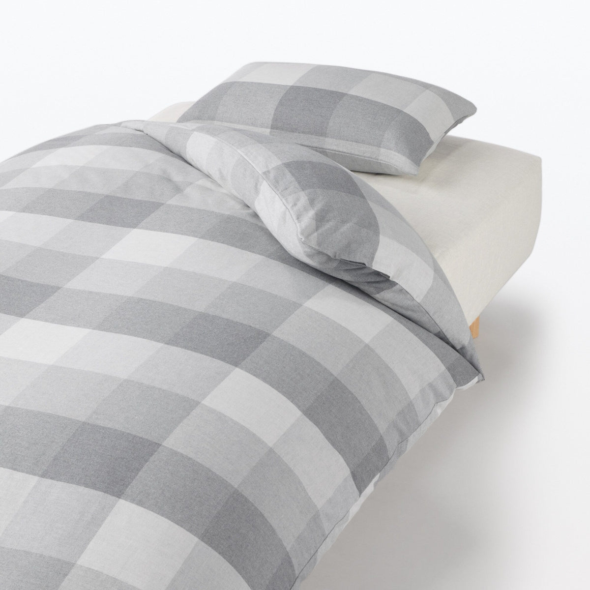 Cotton Flannel Patterned Duvet Cover