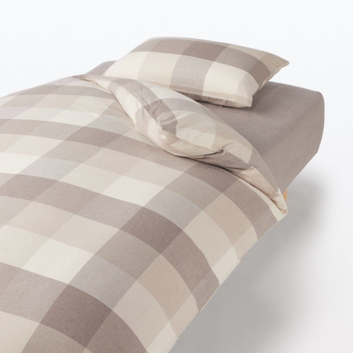 Cotton Flannel Patterned Pillowcase