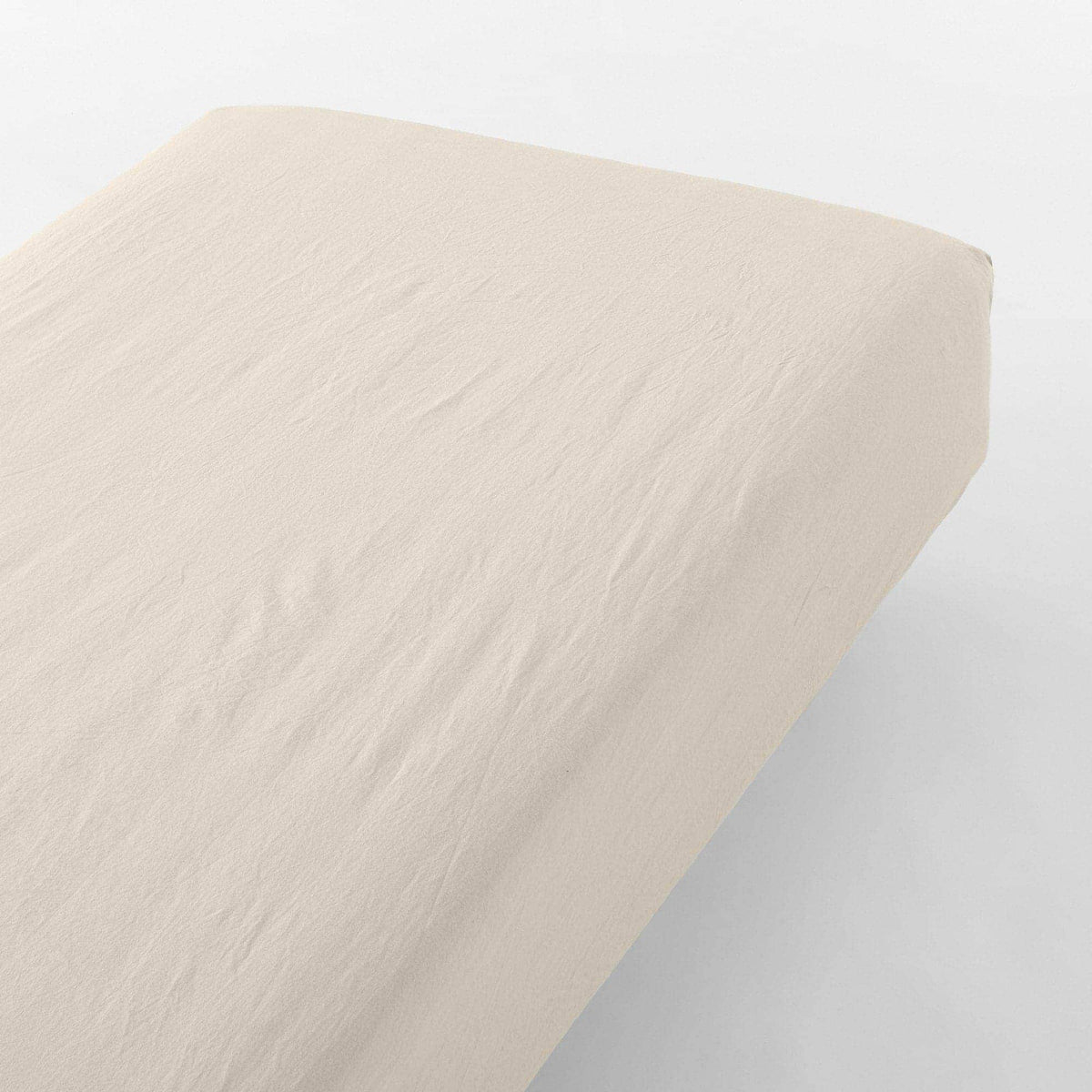 Washed Cotton Fitted Sheet
