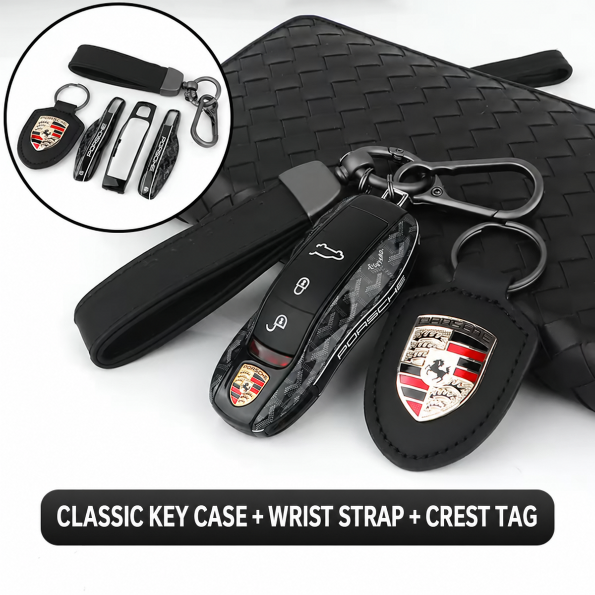 Luxury Car Key Cover-PORSCHE