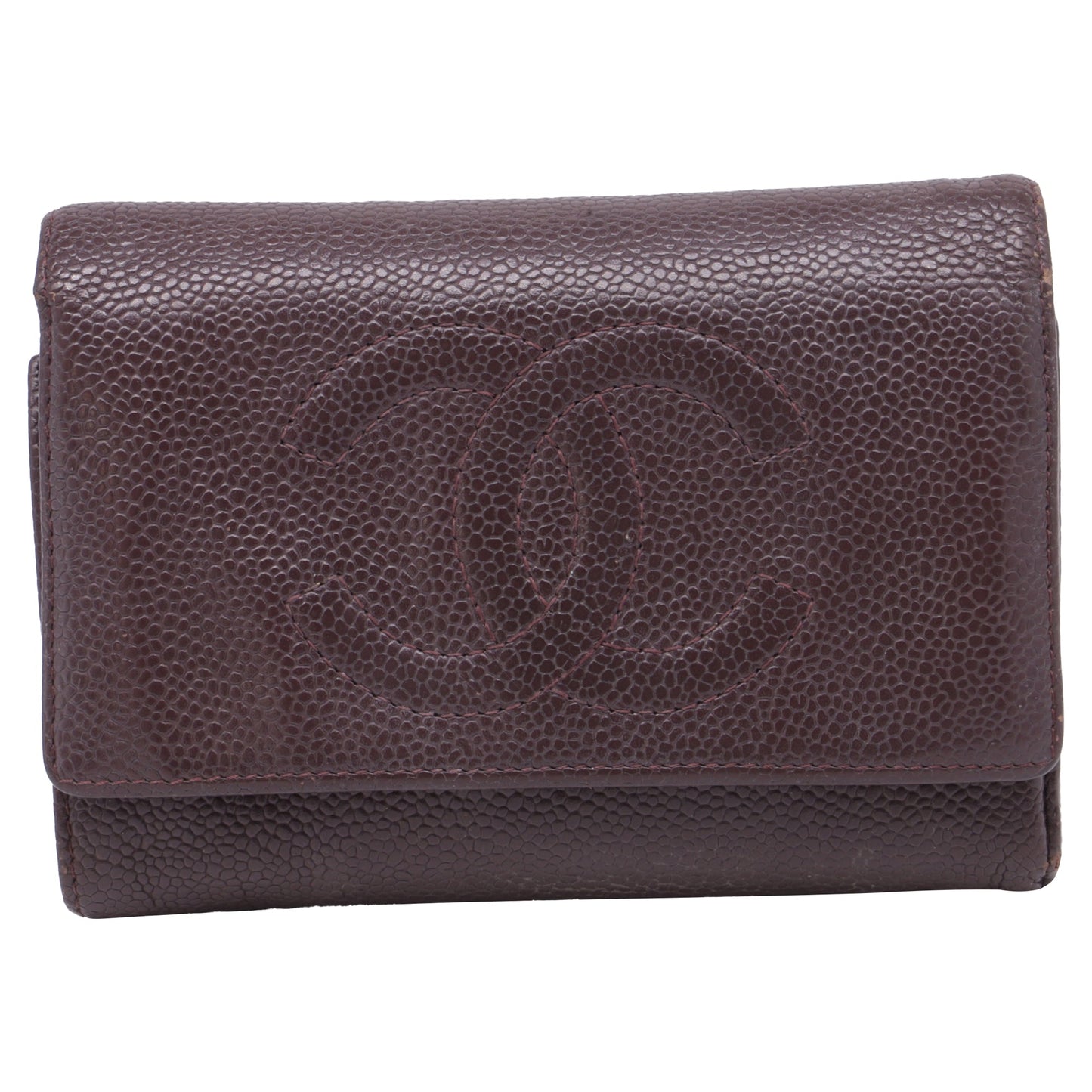 Timeless CC Flap Wallet Caviar Long