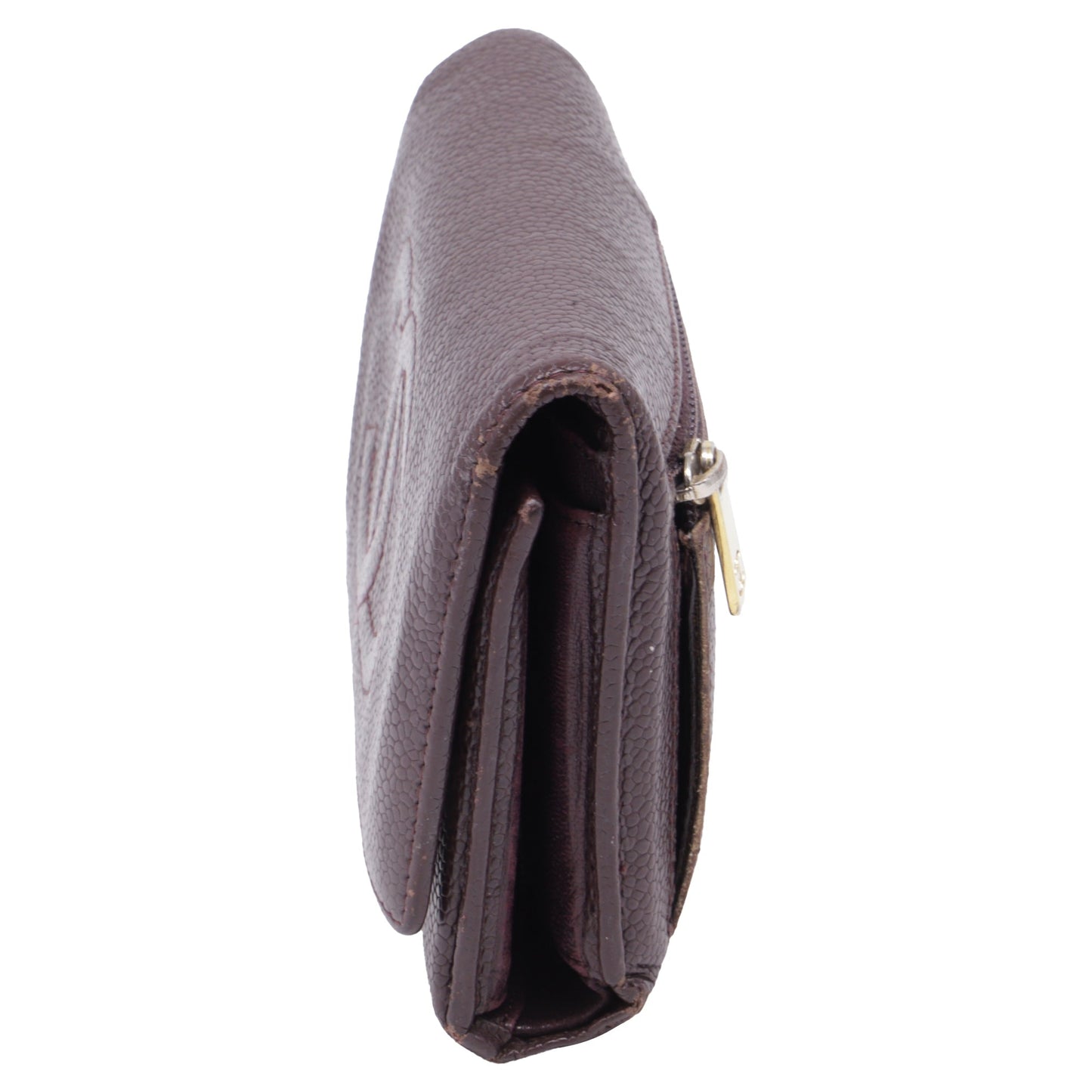 Timeless CC Flap Wallet Caviar Long