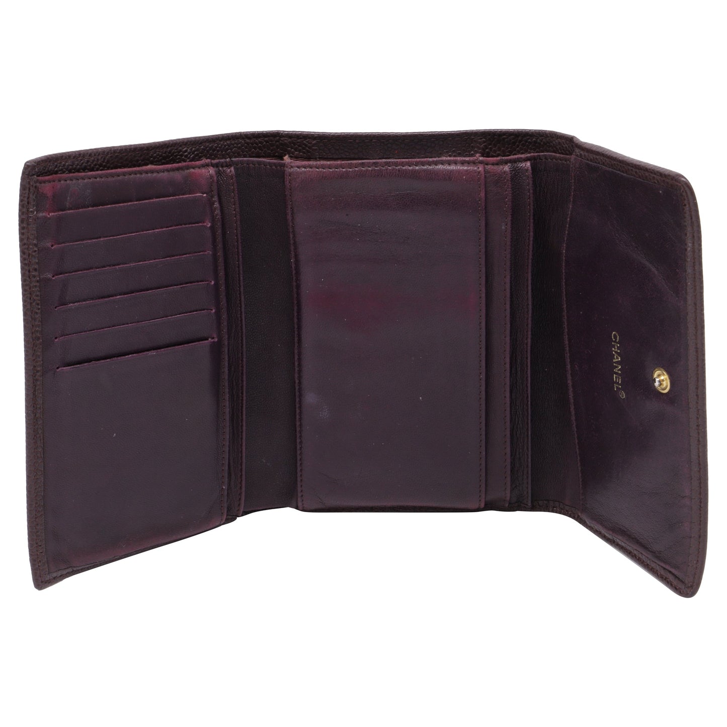 Timeless CC Flap Wallet Caviar Long