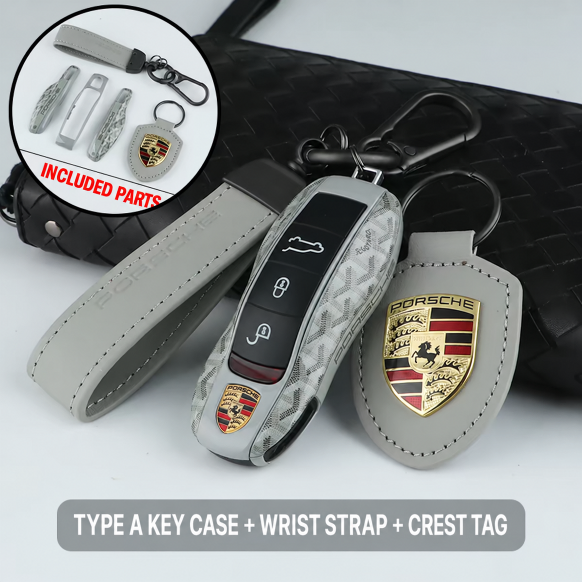 Luxury Car Key Cover-PORSCHE