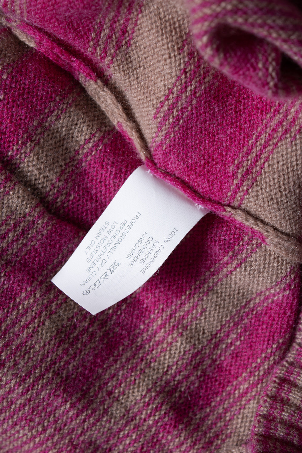 Women's Missoni, striped sweater in pink and beige