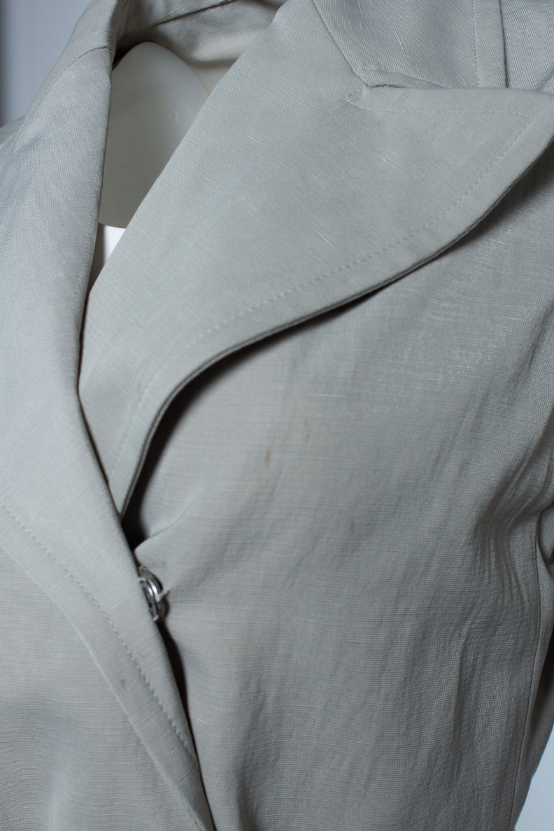 Women's Dries van Noten, Blazer trench coat with belt