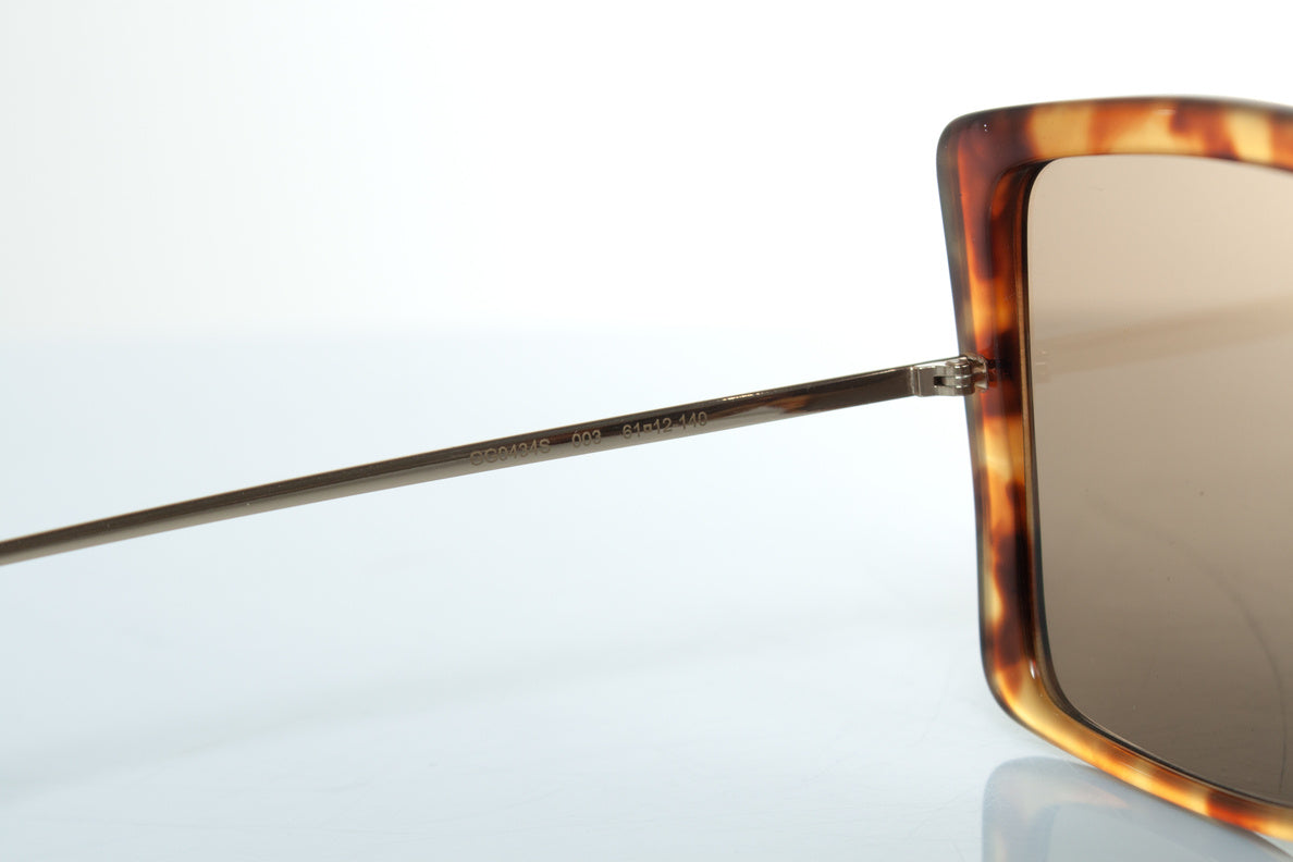 Gucci, Havana brown oversized sunglasses