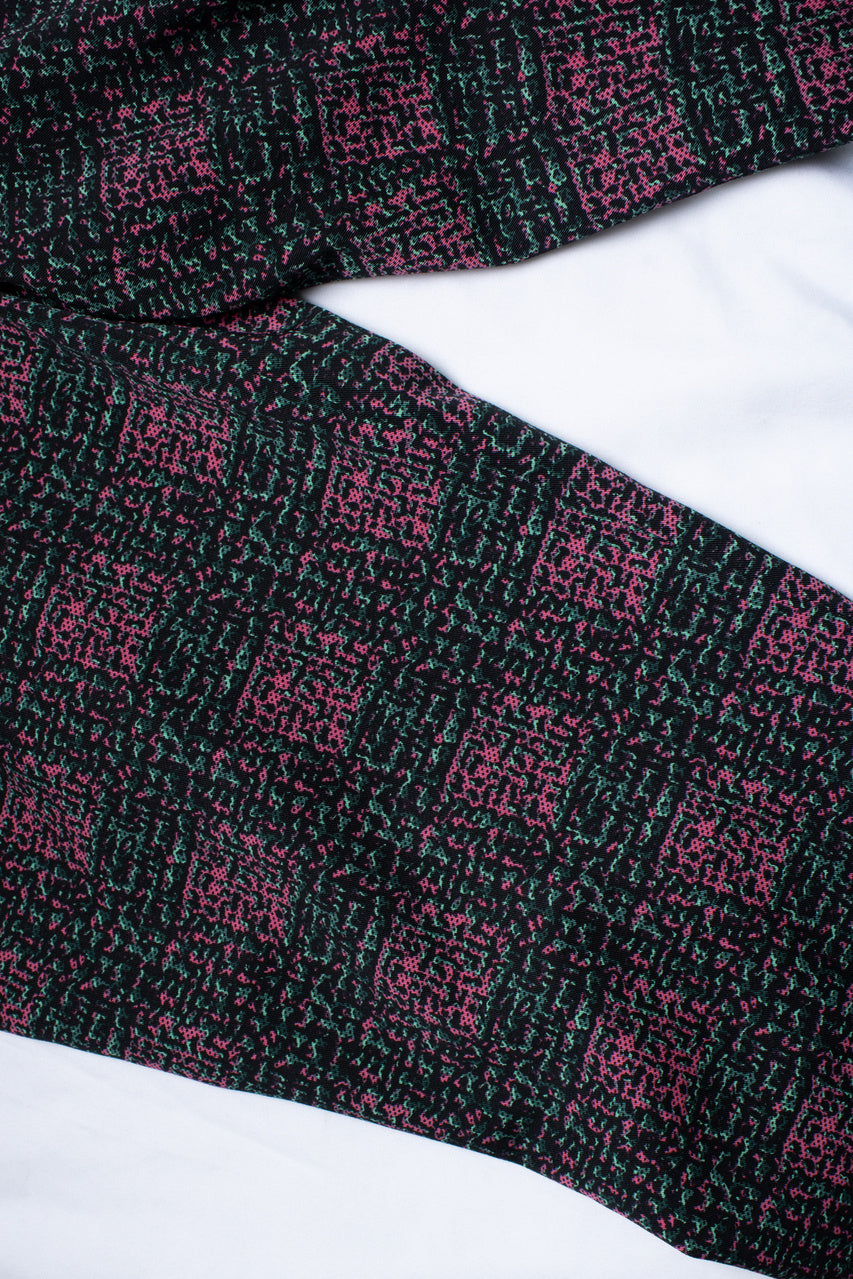 Women's Prada, graphic pantalon in pink