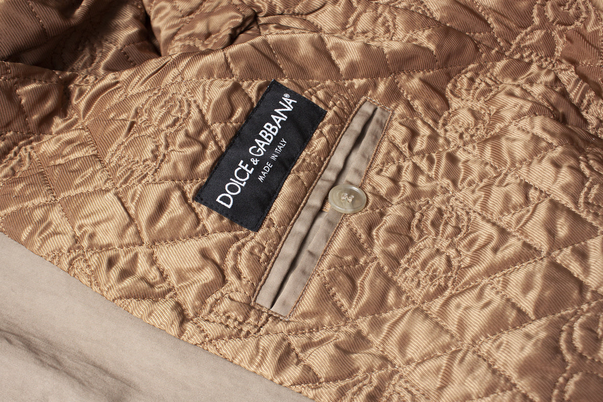 Men's Dolce & gabbana, Beige trenchcoat