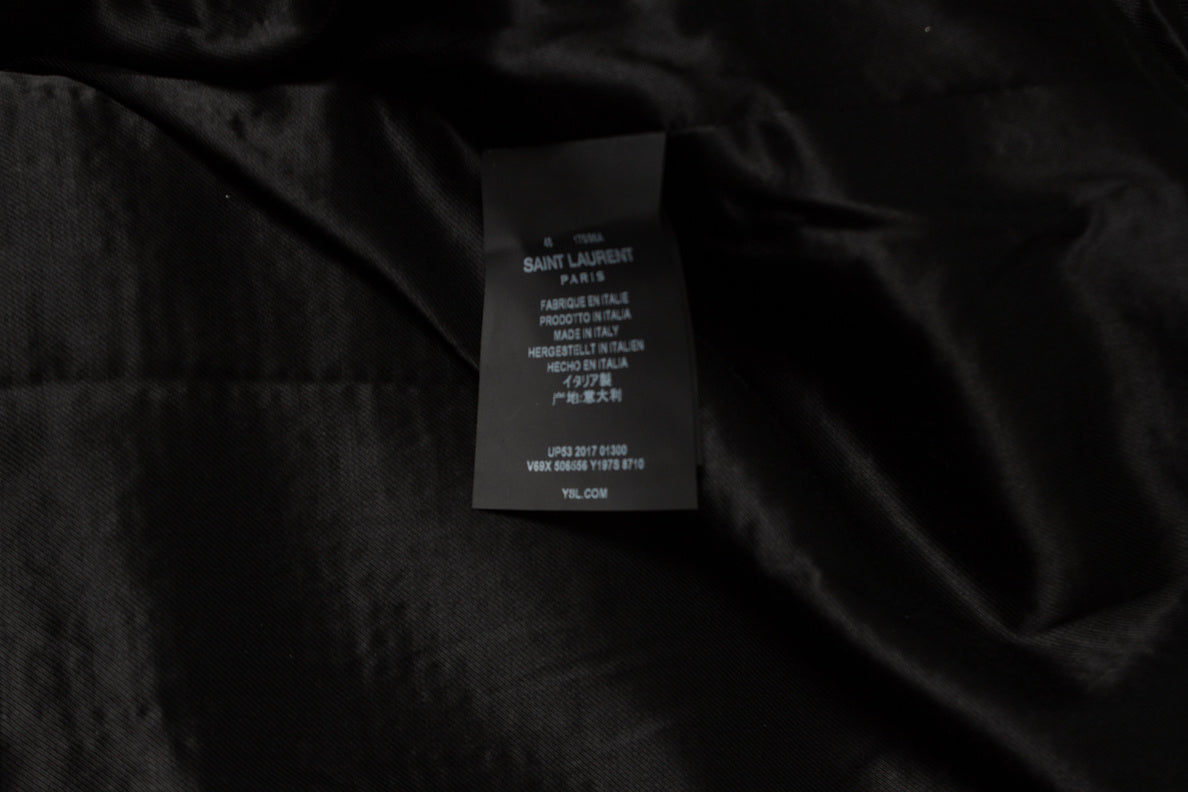 Men's Saint Laurent, 2017 sequin bomber jacket