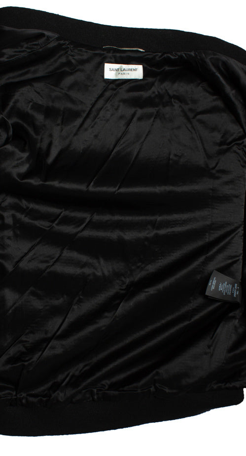 Men's Saint Laurent, 2017 sequin bomber jacket