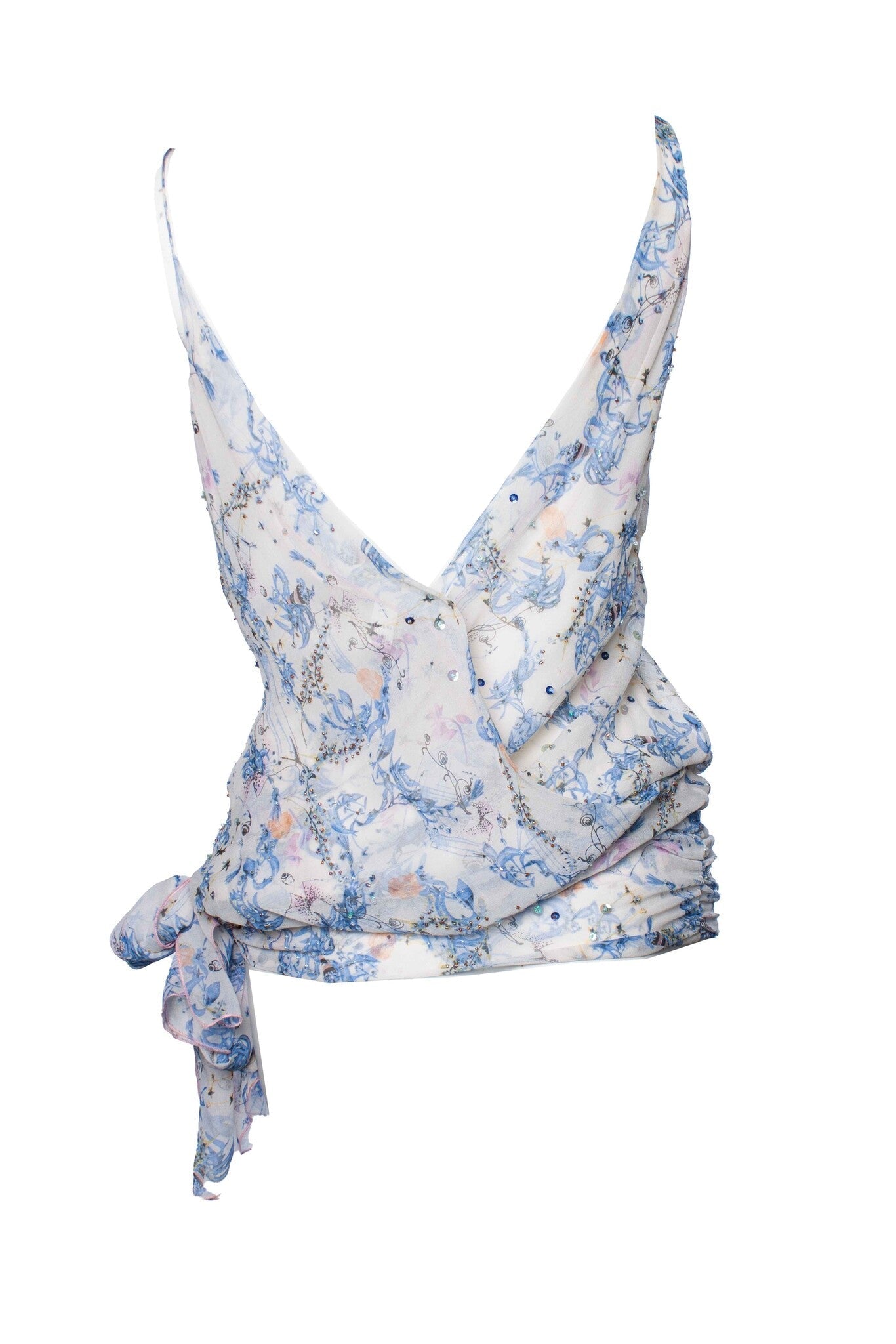 Women's Diane Von Furstenberg, Assymetric cream colored top