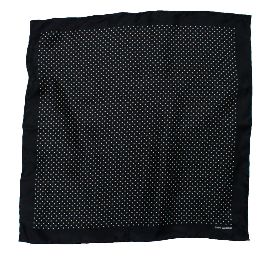 Saint Laurent, dotted pocket square