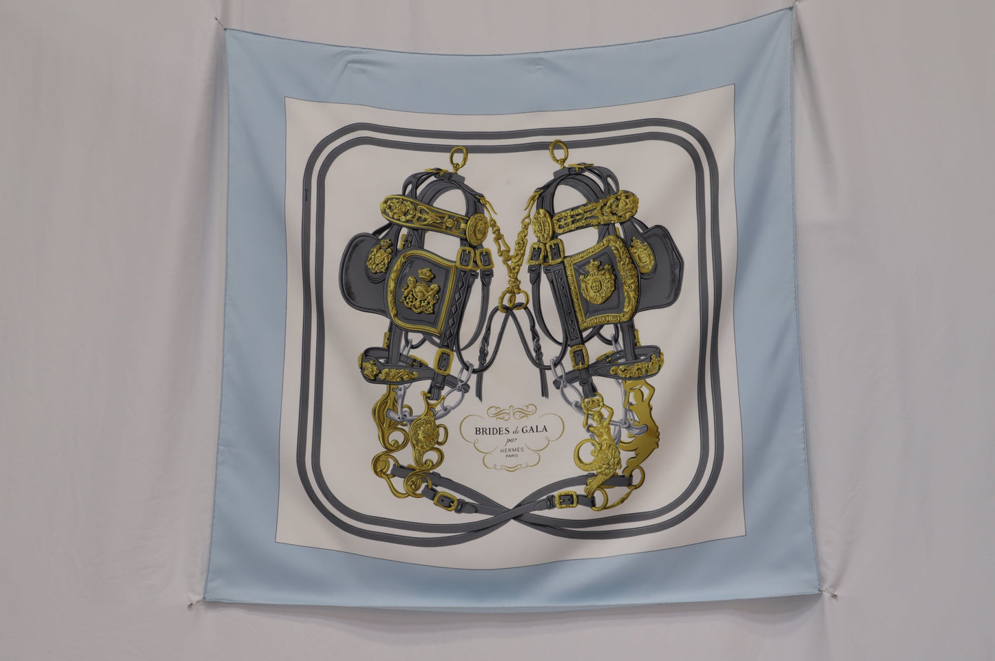 Hermès Brides de Gala Forever Scarf 90 in Multicolor Silk