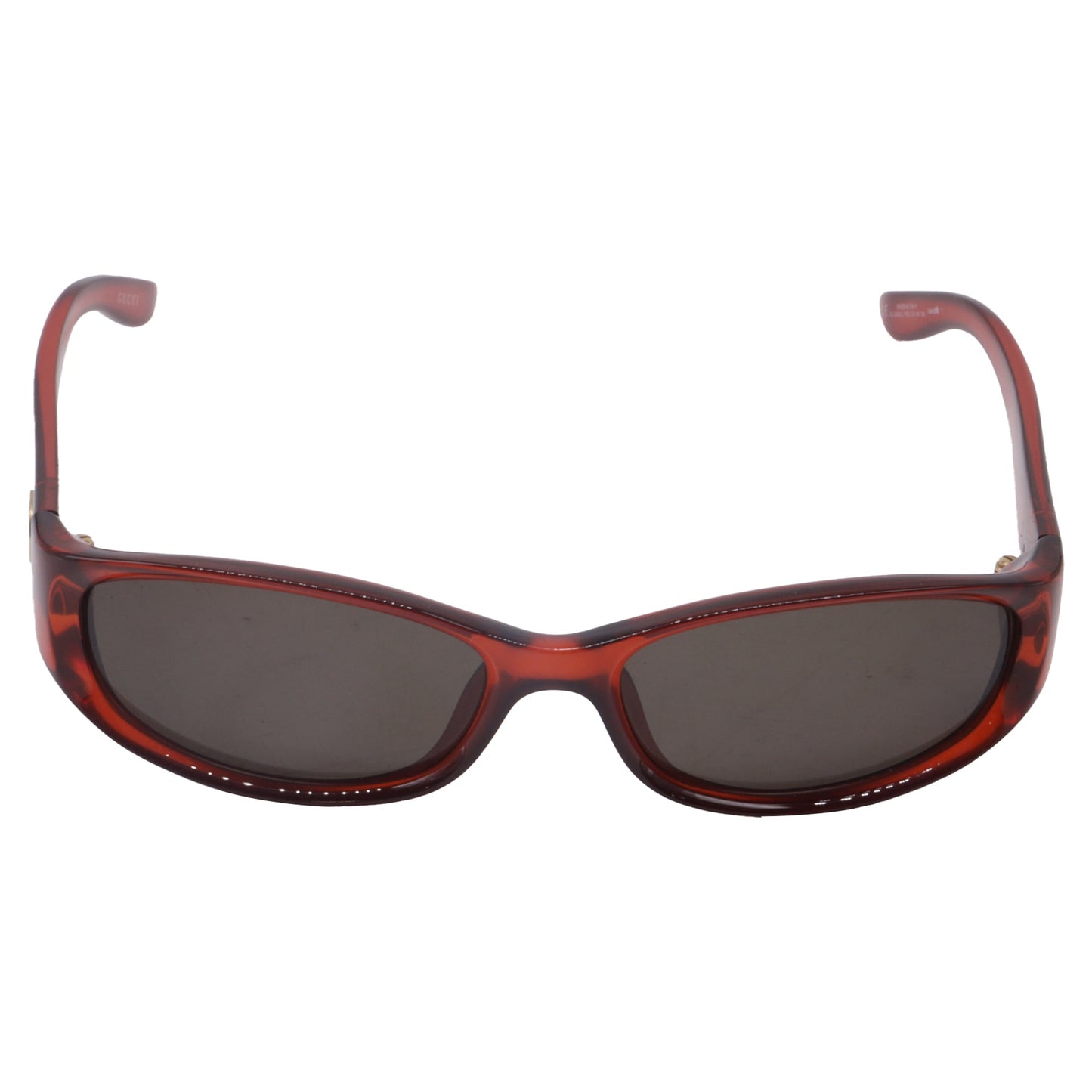 Gucci GG2566/S Interlocking G Sunglasses in Red Acetate