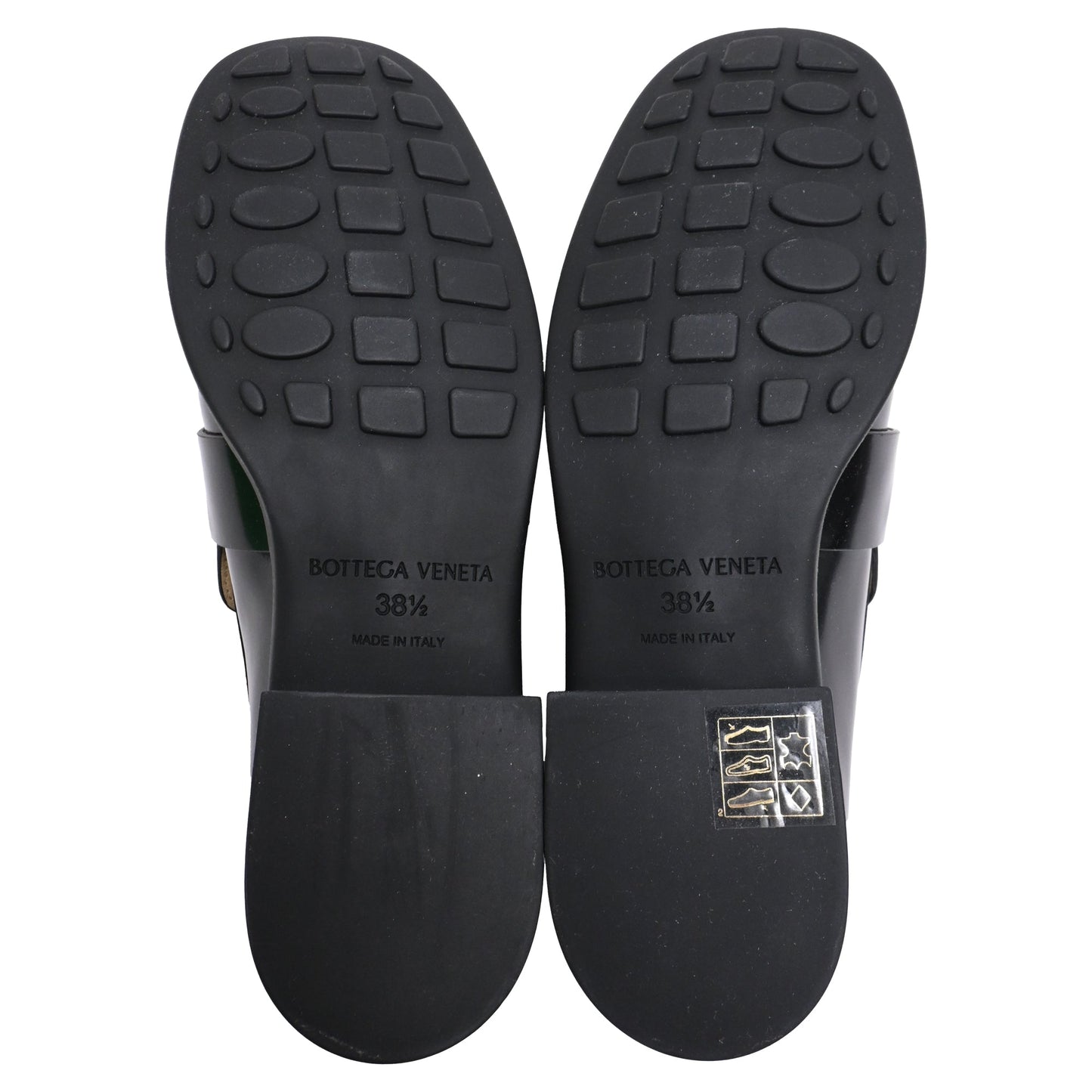 Women's Bottega Veneta Monsieur Loafers in Black Patent Leather
