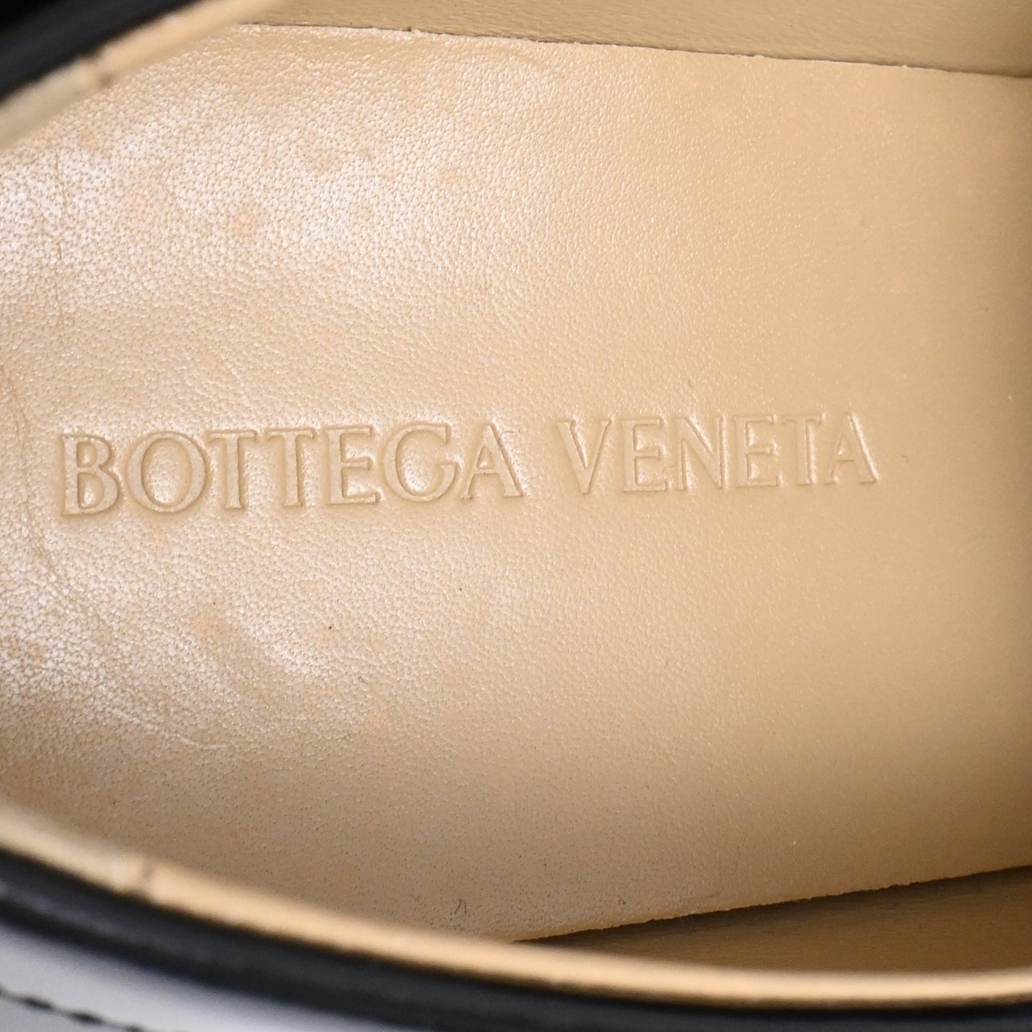 Women's Bottega Veneta Monsieur Loafers in Black Patent Leather