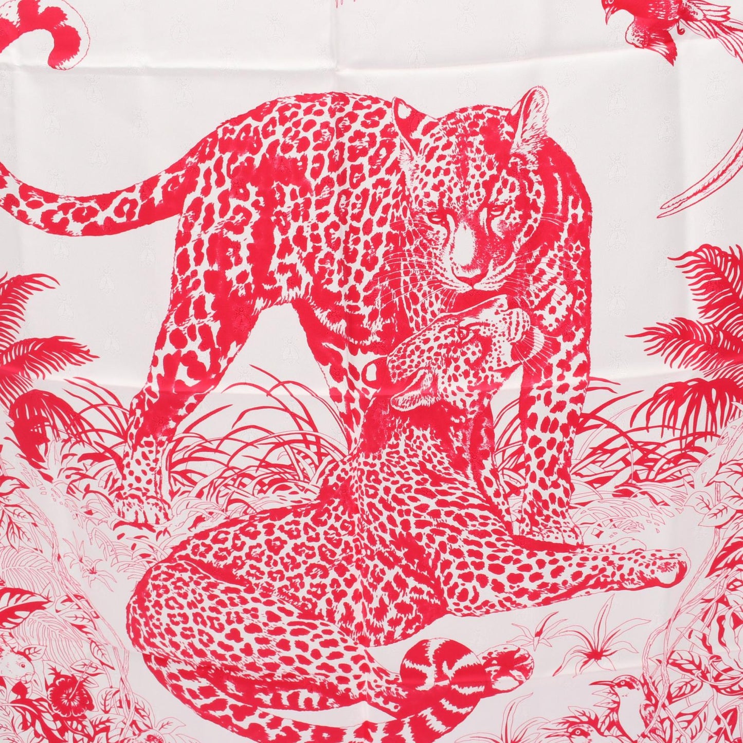 Hermes Carre90 Jungle Love Silk Scarf