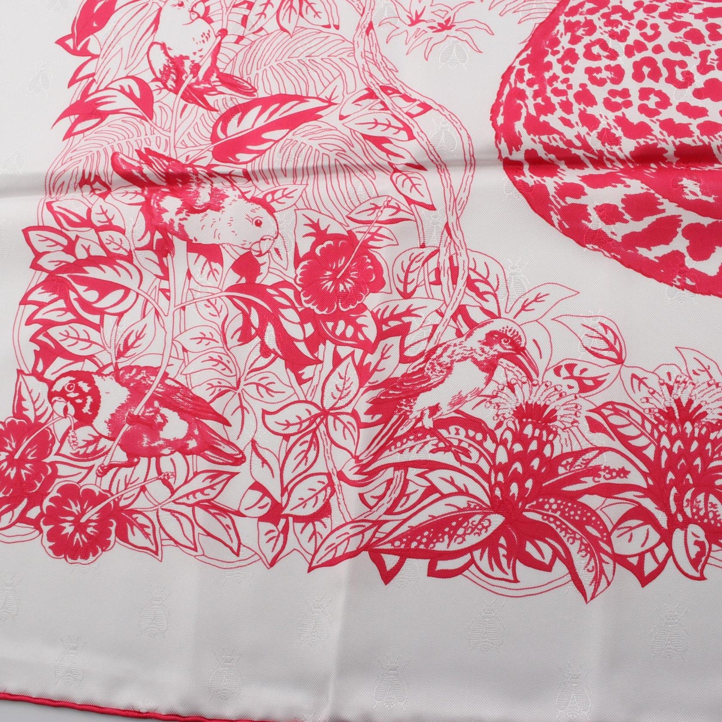 Hermes Carre90 Jungle Love Silk Scarf