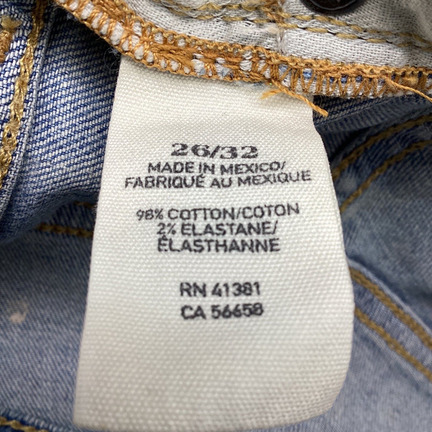 Women's Ralph Lauren Denim & Supply Distressed Jeans in Light Blue Cotton