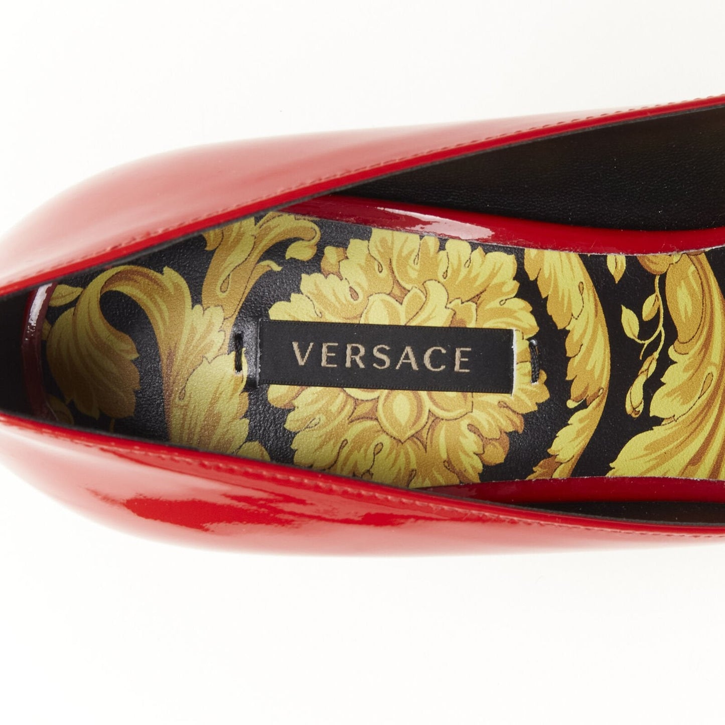 Women's Versace Hibiscus Barocco Stud Pump